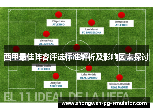 西甲最佳阵容评选标准解析及影响因素探讨